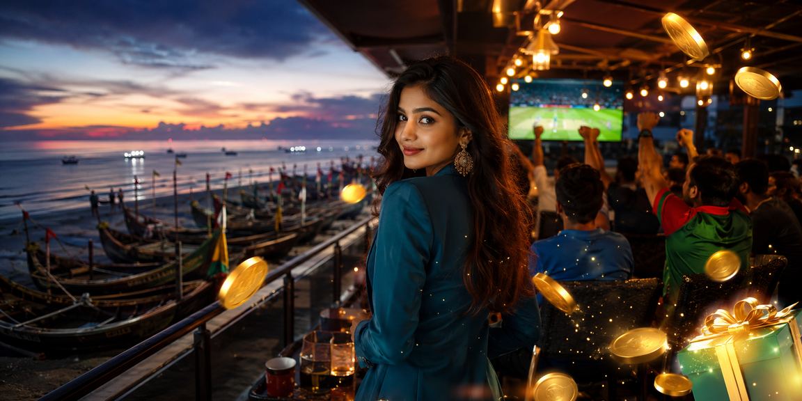 কক্সবাজার সমুদ্রসৈকতে ক্রিকেট বেটিং উপভোগ করছেন একজন ব্যবহারকারী