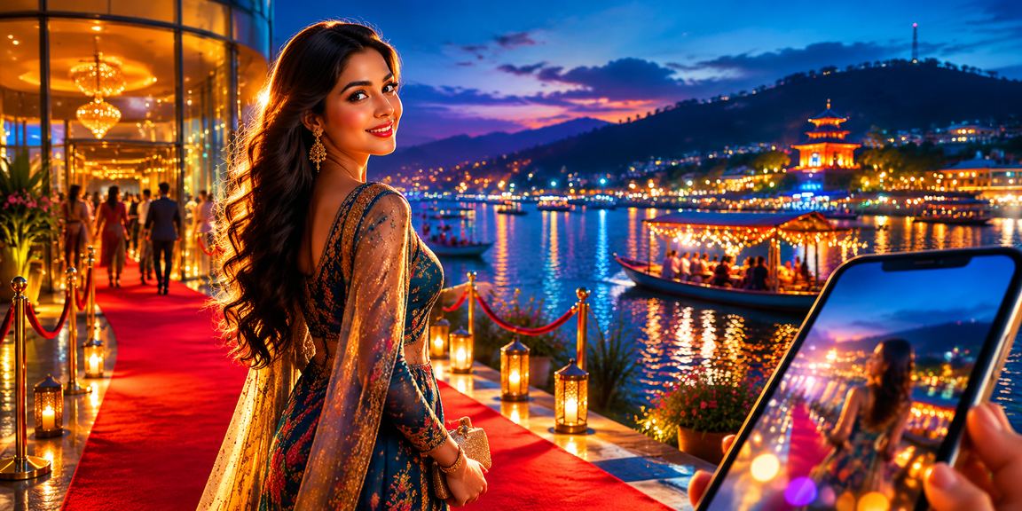 রাঙামাটির রাতের বাজারে ভিআইপি বোনাস অফার উপভোগ করছেন একজন খেলোয়াড়